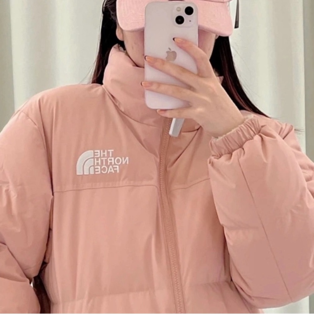 Brand new north face double sided down jacket.